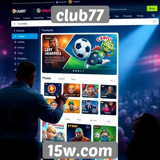Experiência de usuário no site Club77 é otimizada